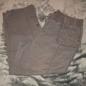 Women’s plus size roll up khakis